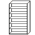 Bookcase - Tall